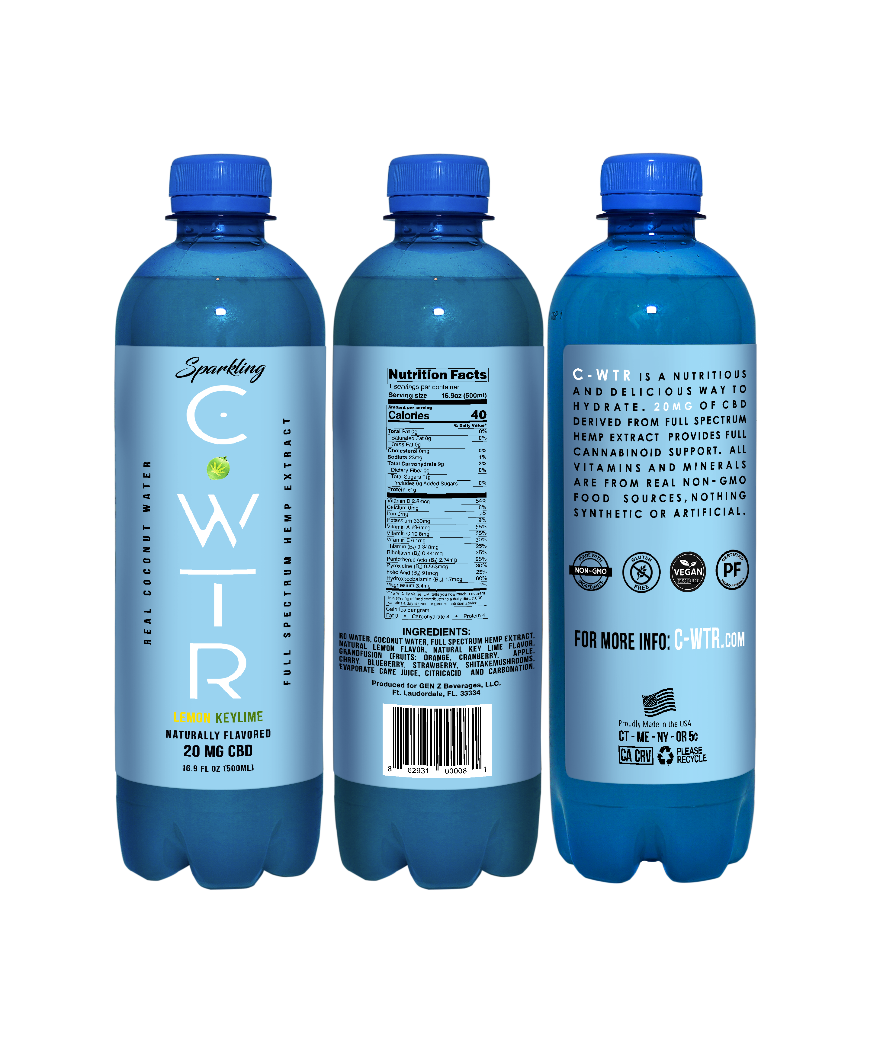 Case of C-WTR Sparkling